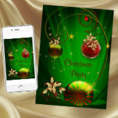 White Elephant Weihnachten-Party Einladungen