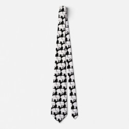 White Elephants Design Necktie Krawatte