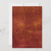 White Elephants Indian Bridal Shower Einladung (Rückseite)