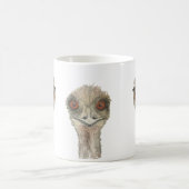 White Emu Bird Cup Tasse (Mittel)
