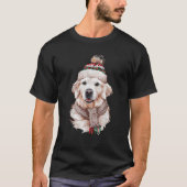 White English Cream Golden Retriever Mom Dog Puppy T-Shirt (Vorderseite)