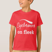 White Eyebrows on Fleek Trendy Flawless Style, ZFJ T-Shirt (Vorderseite)