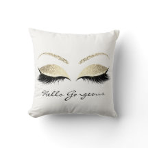 White Eyes Makeup Lash Hallo Gorgeous Gold Spark