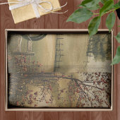 White Faced Black Spanish Bantam Roosters Chickens Seidenpapier