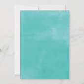 White Fairy Lights Rustic Wedding Einladung (Rückseite)