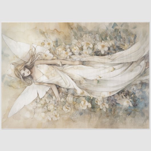 White Fairy Seidenpapier (Vorderseite)