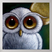 WHITE FANTASY SNOWY OWL Poster (Vorne)