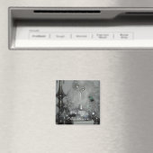 White Feather Christmas Tree Magnet (In Situ (Geschirrspüler))