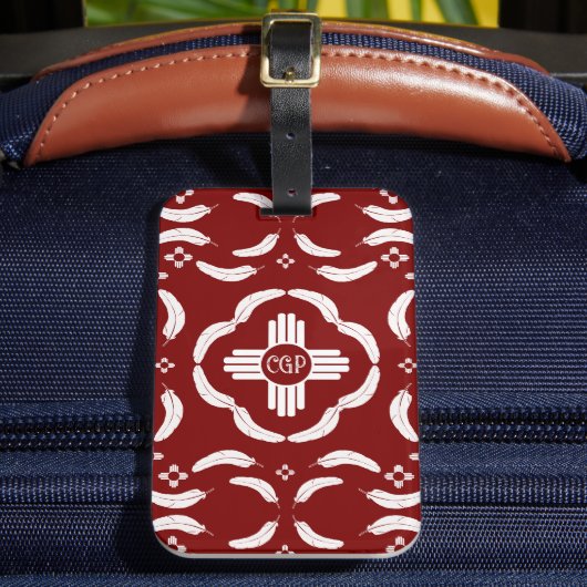 White Feather ZIa Gepäckanhänger (Vorderseite Insitu 2)