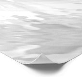 White Feathers Angel Wings Abstrakt Viktorianisch Poster (Ecke)