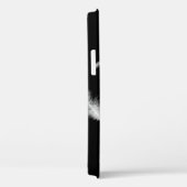 White Feathers on Black Case Mate iPhone Case (Rückseite / Rechts)