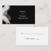 White Feathers Platzkarte 2 (Vorne/Hinten)