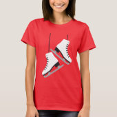 White female Skates T-Shirt (Vorderseite)