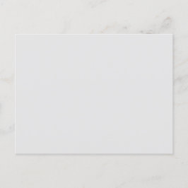White #FFFF, Aqua Haze Postkarte
