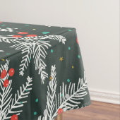 White Fir Branches Tischdecke (Beispiel)