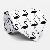 White Flamingo Krawatte (Gerollt)