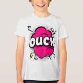 White Fleck Bella + Leinwand Jugend Tri-Blend Tri-Blend Shirt (Vorderseite)