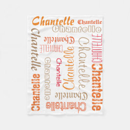 White Fleece Blankname Collage Autunm Fall