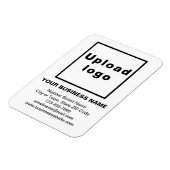 White Flexible Foto Magnet (Linke Seite)