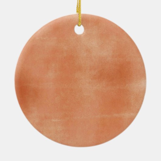 White Floral Boho Hochzeit Ornament Geschenk (Hinten)