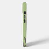 White Floral Bouquet Individuelle Name Case-Mate iPhone Hülle (Rückseite / Links)