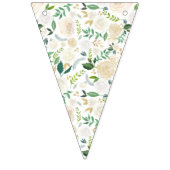 White Floral Mommy zum Banner Banner zu stanzen (Zweite Fahne)