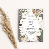 White Floral Summer Fall Boho