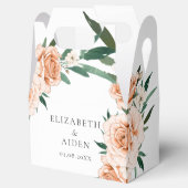 White Floral Wedding Collection Geschenkschachtel (Geöffnet)