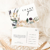 White Floral Wedding Vielen Dank