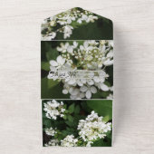 White Flowers Hydrangea Photo, All In One Einladung (Außenbereich)