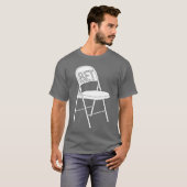 White Folding Chair BET Battle of Montgomery Alaba T-Shirt (Vorne ganz)