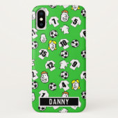White Football Shirts Design. Case-Mate iPhone Hülle (Rückseite)