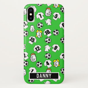 White Football Shirts Design. Case-Mate iPhone Hülle