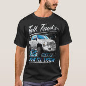 White Ford Truck cute workout lgbt T-Shirt (Vorderseite)