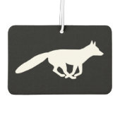 White Fox Silhouette Autolufterfrischer (Rückseite)