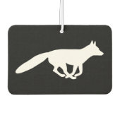 White Fox Silhouette Autolufterfrischer (Vorderseite)