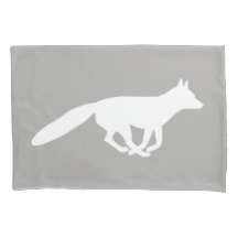 White Fox Silhouette