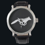 White Fox Silhouette | Wildtiere Armbanduhr<br><div class="desc">Diese Armbanduhr für die Silhouette ist in verschiedenen Stilen für Damen,  Herren und Kinder erhältlich. Ein cooles Mode-Accessoire,  das ein tolles Geschenk für Naturliebhaber ist. Besuchen Sie Jenn’s Doodle World für viele weitere stilvolle Uhren für Tierfreunde.</div>