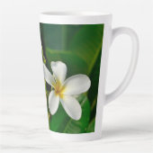 White Frangipani Milchtasse (Rechts)