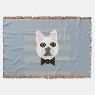 White French Bulldog, Streifen Decke