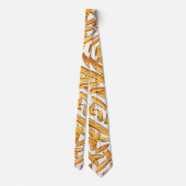 White French Fries Neck Tie Krawatte (Rückseite)
