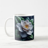White Gardenia Floral Kaffeetasse (Links)