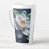 White Gardenia Floral Milchtasse (Linke Ecke)