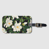 White Gardenia Gepäckanhänger (Vorderseite (Horizontal))