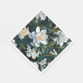 White Gardenia Serviette (Ecke)