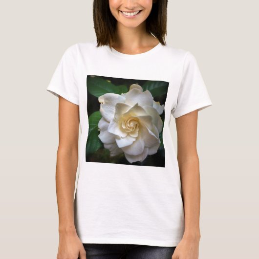 White Gardenia T-Shirt (Vorderseite)