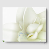 White Gardenia Wedding Gästebuch (Rückseite)