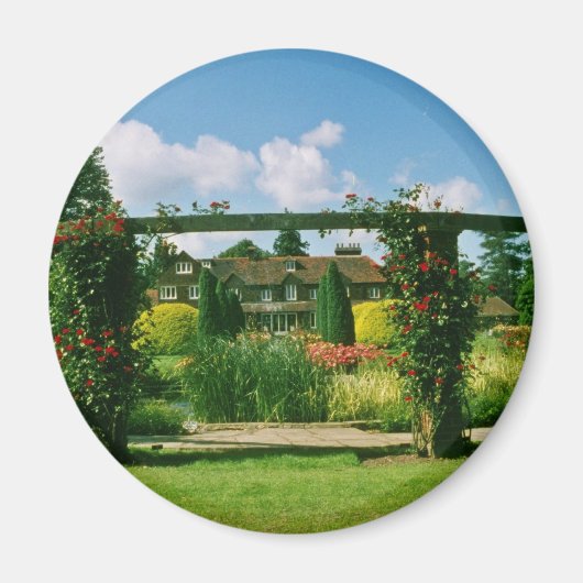 White Gardens of the Rose, St. Albaner, England fl Magnet (Vorne)