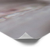 White Gepunktet Kitty Poster (Ecke)