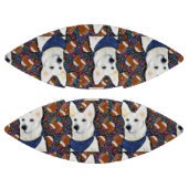 White German Shepherd Football (Paneele)